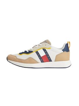 Sneaker Tommy Jeans Retro Beige für Herren