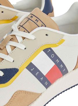 Sneaker Tommy Jeans Retro Beige für Herren