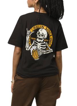 T-Shirt Vans Chillin Since 66 Schwarz Unisex