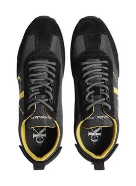 Sneakers Calvin Klein Runner Schwarzs für Herren