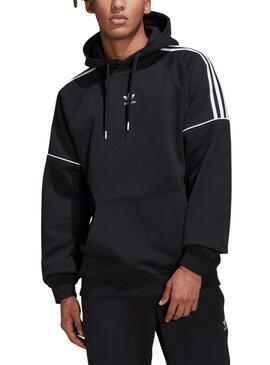 Sweatshirt Adidas Rekive Kapuze Schwarz für Herren