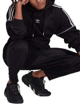 Sweatshirt Adidas Rekive Kapuze Schwarz für Herren