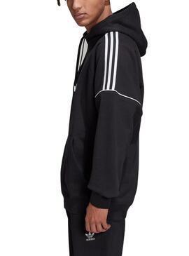 Sweatshirt Adidas Rekive Kapuze Schwarz für Herren