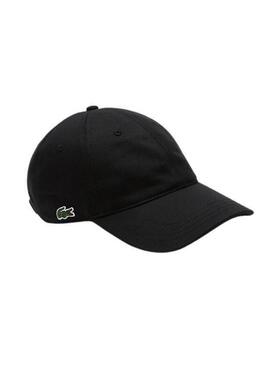 Mütze Lacoste Bio-Baumwolle Schwarz Unisex