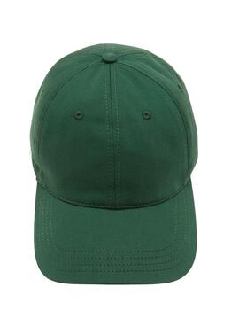 Mütze Lacoste Bio Baumwolle Grün Unisex