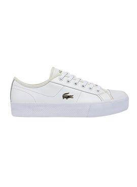Sneakers Lacoste Zaine Plus Grand Weiss Damen