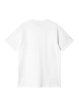 T-Shirt Carhartt Pocket Weiss für Herren
