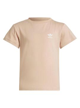 T-Shirt Adidas Basic Adicolor Camel Mädchen Y Junge