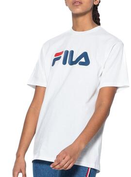 T-Shirt Fila Classic Weißer Herren und Damen