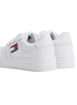 Sneakers Tommy Jeans Retro Bascket Weisss Damen