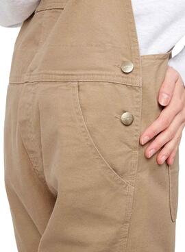Latzhose Carhartt Lätzchen Beige für Damen