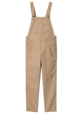 Latzhose Carhartt Lätzchen Beige für Damen