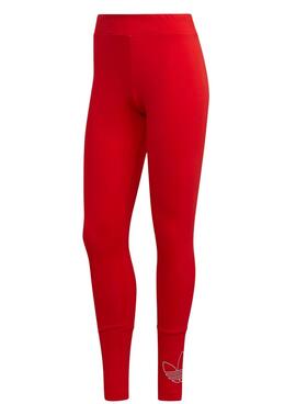 Leggings Adidas Trefoil Rots für Damen