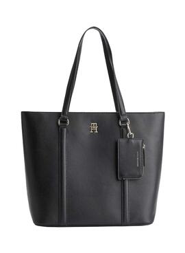 Handtasche Tommy Hilfiger Tote Life Soft Schwarz Damen