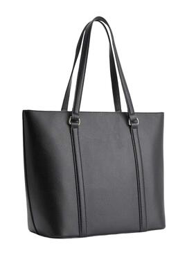 Handtasche Tommy Hilfiger Tote Life Soft Schwarz Damen