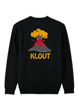 Sweatshirt Klout Volcano Schwarz für Herren und Damen