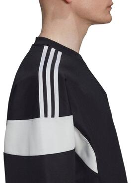 Sweatshirt Adidas Adicolor Classics Schnittlinie Schwarz