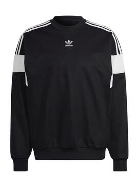 Sweatshirt Adidas Adicolor Classics Schnittlinie Schwarz