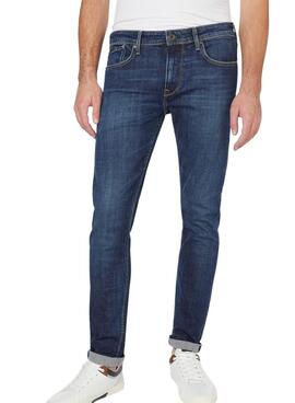 Hose Jeans Pepe Jeans Finsbury Blau 