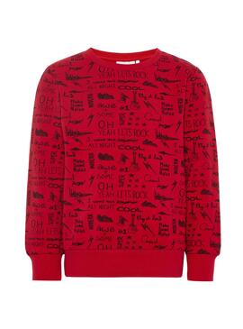 Sweatshirt Name It Molando Red
