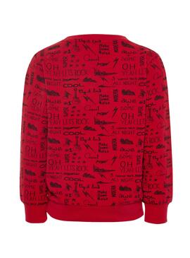 Sweatshirt Name It Molando Red