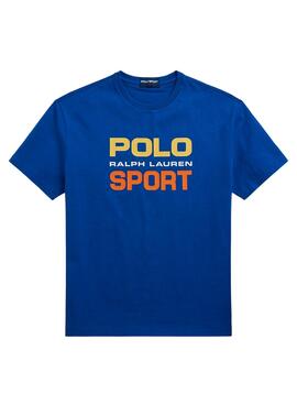 T-Shirt Polo Ralph Lauren Sport Blau für Herren