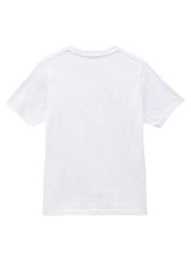 T-Shirt Vans Linke chest Weißes Jungen