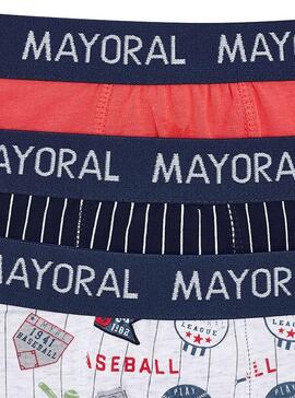 Set von 3 Mayoral Orange Unterhosen