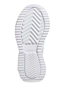 Sneakers Adidas Retropy F2 für Mädchen Weiss