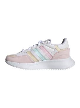 Sneakers Adidas Retropy F2 für Mädchen Weiss