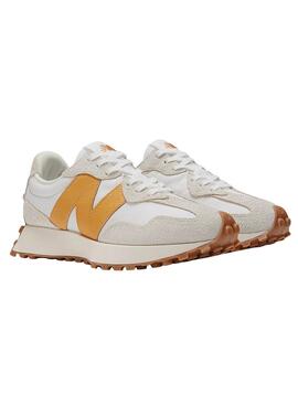 Sneakers New Balance 327 Weiss Grün für Damen