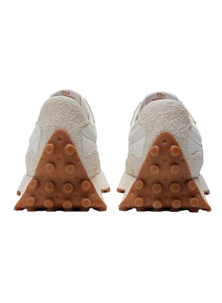 Sneakers New Balance 327 Weiss Grün für Damen