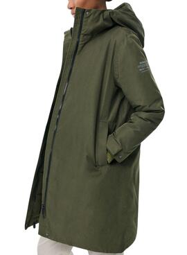 Jacke Ecoalf Sophie für Damen Grün