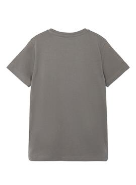 T-Shirt Name It Nakim Future für Junge Grau