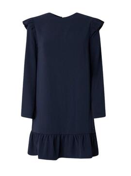 Kleid Pepe Jeans Dorothy Marineblau für Damen