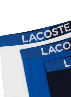 Set 3 Unterhose Lacoste Boxers Courts Herren