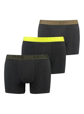 Pack 3 Unterhose Levis Premium Boxer Herren