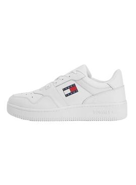 Sneakers Tommy Jeans Retro Korb Herren Weiss