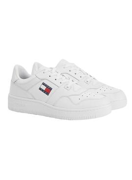 Sneakers Tommy Jeans Retro Korb Herren Weiss