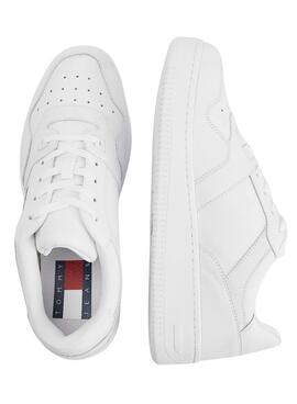 Sneakers Tommy Jeans Retro Korb Herren Weiss