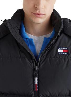 Jacke Tommy Jeans Alaska Puffer Herren Schwarz