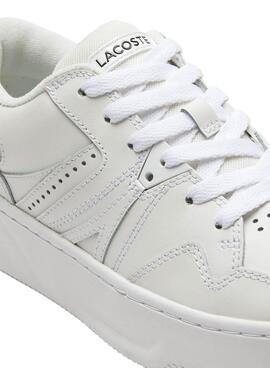 Sneakers Lacoste L005 Leder Weiss für Damen