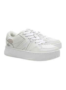 Sneakers Lacoste L005 Leder Weiss für Damen