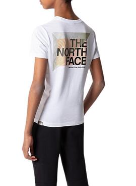 T-Shirt The North Face Graphic T-Stück Junge Weiss