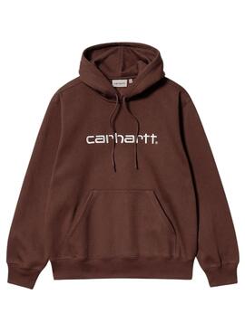Sweatshirt Carhartt Hooded Braun für Herren