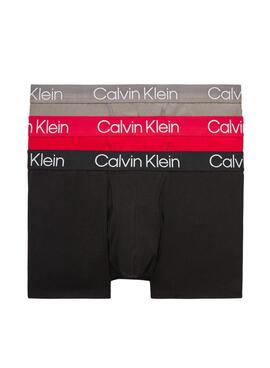 Pack 3 Boxer Calvin Klein Modern Struktur