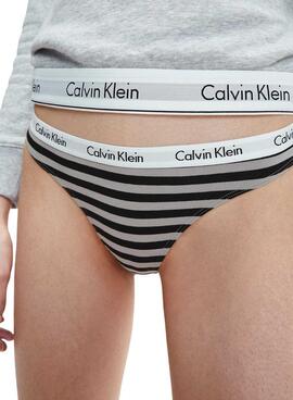 Pack 3 Tangas Calvin Klein Karussell Multicolor