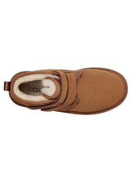 Stiefelettes UGG Neumel Plattform Kastanie für Damen