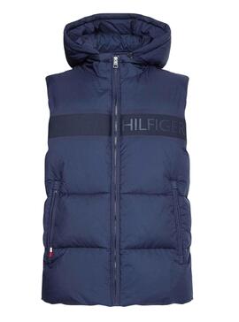 Weste Tommy Hilfiger High Loft Herren Marineblau