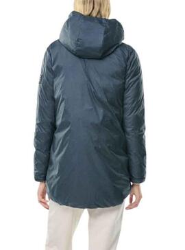 Jacke Ecoalf Noir Reversible für Damen Grau